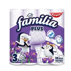 Familia Parfümlü 3 Katlı Tuvalet Kağıdı 32'li