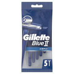 Gillette Blue II Simple 5Ct Srp Em/Ee
