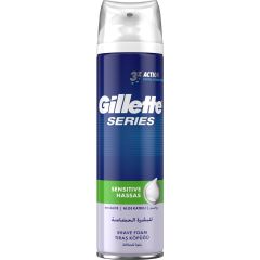 Gillette Series Tıraş Köpüğü Hassas 250 Ml