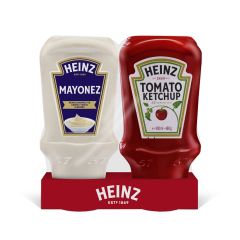 Heinz İkili Set Ketçap 460 g + Mayonez 400 g