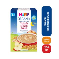 Hipp Organik İyi Geceler Sütlü Yulaf Elma Tahıl Bazlı Ek Gıda 250 Gr