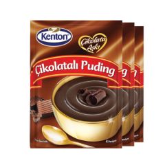 Kenton Puding Çikolata Aşkı Çikolatalı 3'lü