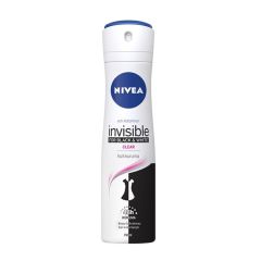 Nivea Invisible Black&White Clear Sprey Kadın Deodorant 150 ml