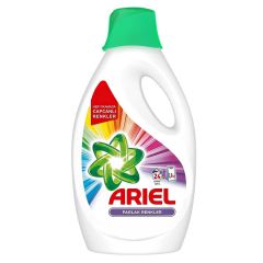 Ariel Parlak Renkler Sıvı Çamaşır Deterjanı 26 Yıkama 1690 Ml