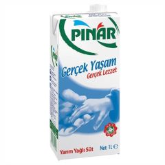 Pınar Süt Yarım Yağlı Uht 1 lt