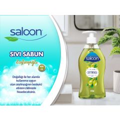Saloon Sıvı Sabun %100 Zeytin Yağlı 400 Ml
