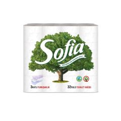 Sofia Tuvalet Kağıdı 3 Katlı 32'li