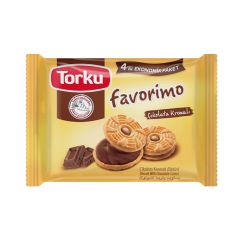 Torku Favorimo Çikolata Kremalı Bisküvi 4x61 g