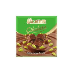 Ülker Antep Fıstıklı Kare Çikolata 65 g