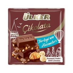 Ülker Kestaneli Fındıklı Kare Çikolata 60 Gr