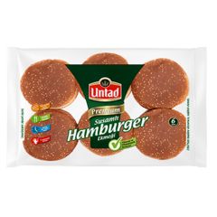 Untad Premium Susamlı Hamburger Ekmeği 6'lı