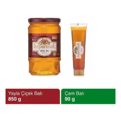 Balparmak Yayla Çiçek Balı 850 G Ve Çam Balı Tüp 90 Gr