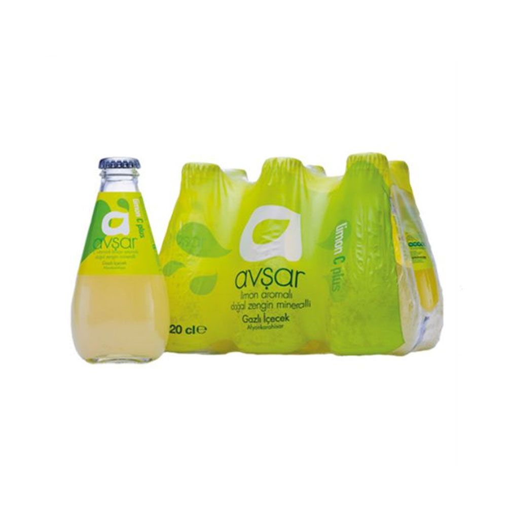 Avşar Doğal Maden Suyu Limon C Plus 6&#039;lı 6x200 ml