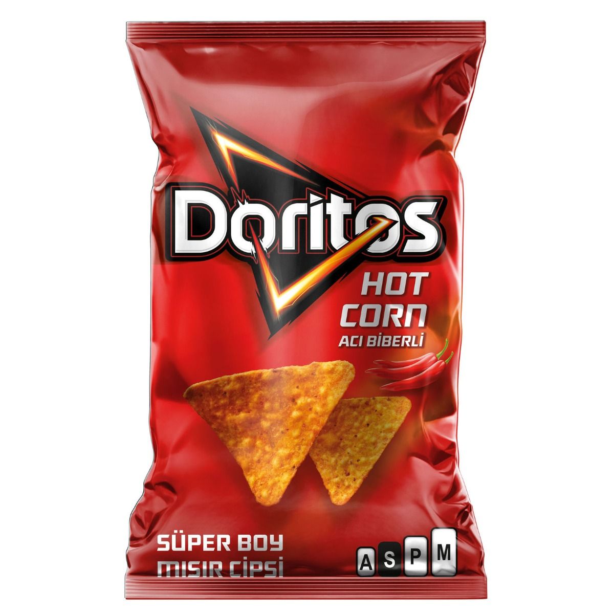 Doritos Hot Corn Acı Biberli Süper Boy 113 Gr