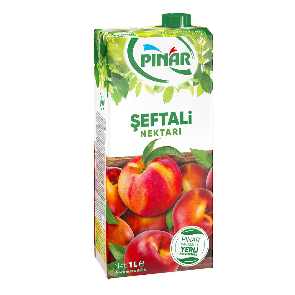 Pınar Şeftali Meyve Nektarı 1 lt