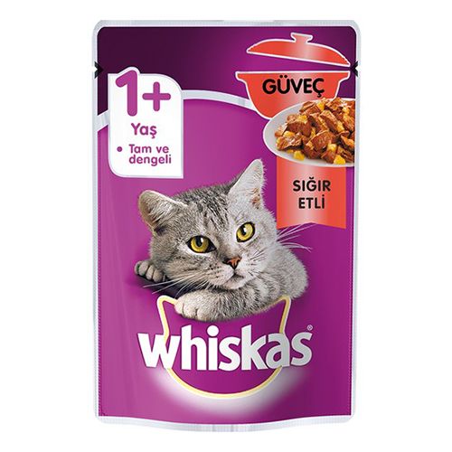 Whiskas Güveç Biftekli Kedi Maması 85 g